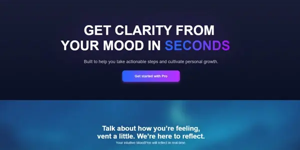 Screenshot of MoodPen