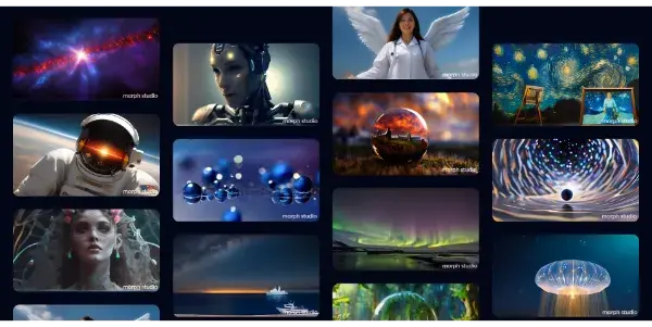 Screenshot of Morph Studio