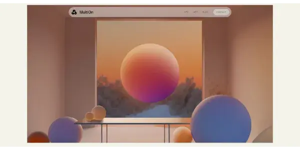Screenshot of MultiOn