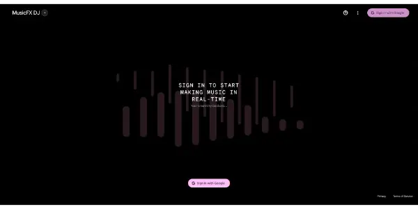 Screenshot of MusicFX DJ