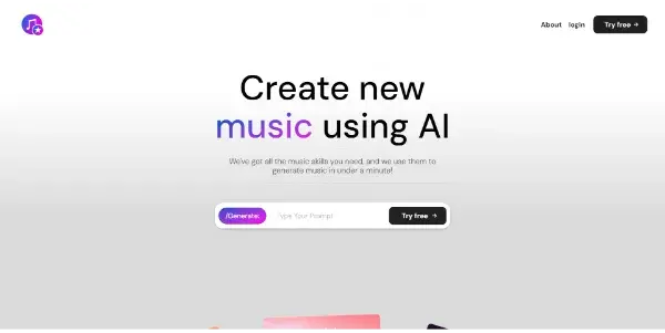 Screenshot of MusicStar.AI
