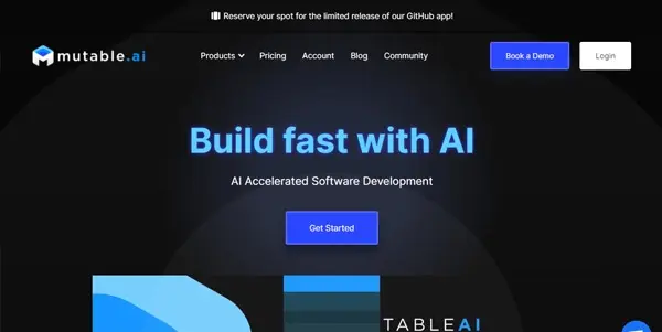 Screenshot of Mutable