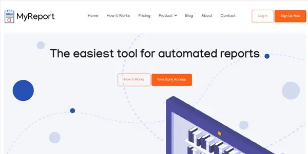 Screenshot of MyReport