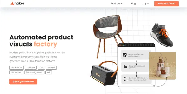 Screenshot of Naker