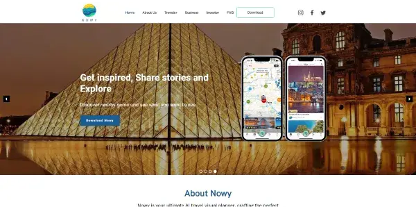 Screenshot of Nowy