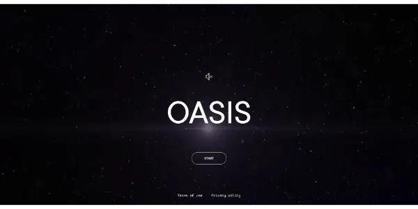 Screenshot of Oasis AI Game