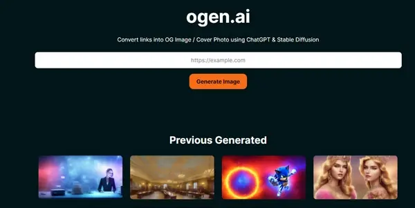 Screenshot of Ogen AI