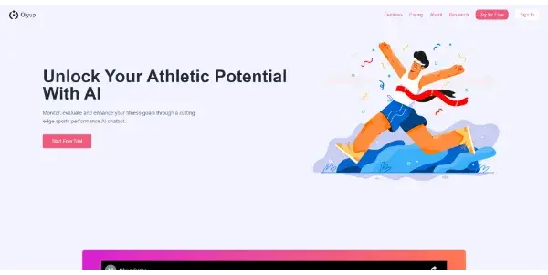 Screenshot of Olyup