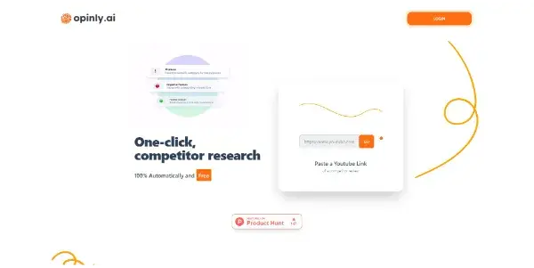 Screenshot of Opinly.ai
