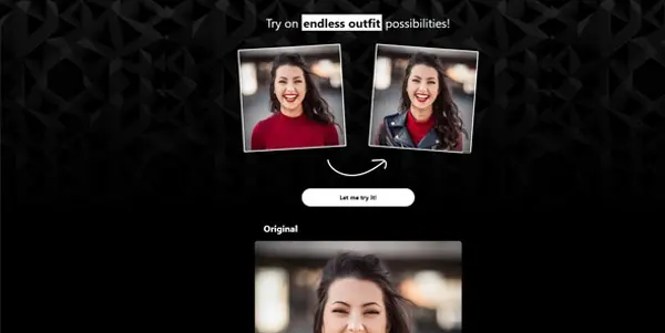 Screenshot of Outfits AI