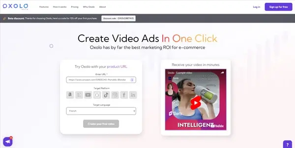 Screenshot of Oxolo