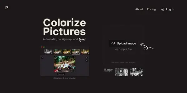 Screenshot of Palette.fm