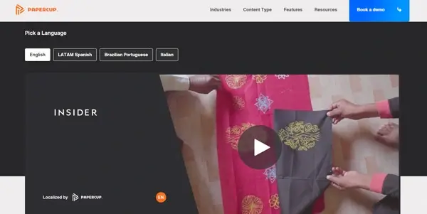 Screenshot of Papercut