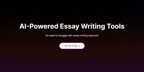 Screenshot of PerfectEssayWriter AI