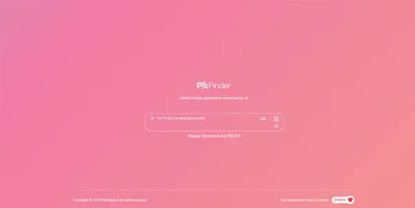 Screenshot of PicFinder
