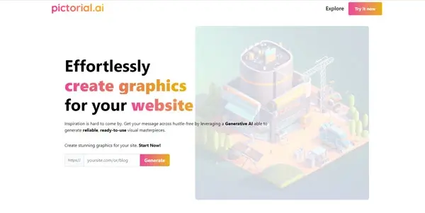 Screenshot of Pictorial