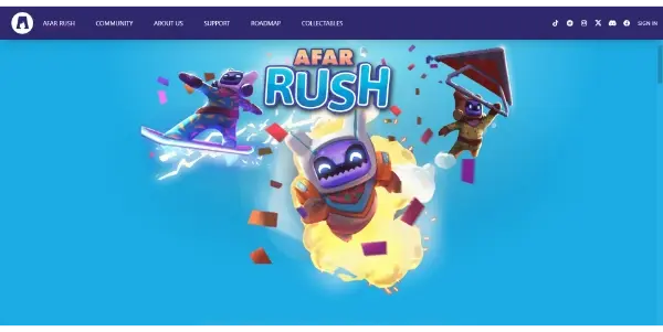 Screenshot of Play Afar