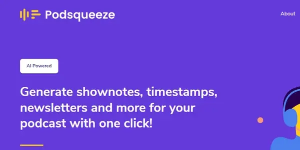 Screenshot of Podsqueeze