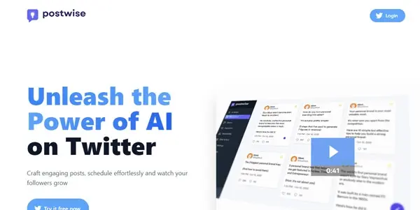 Screenshot of Postwise