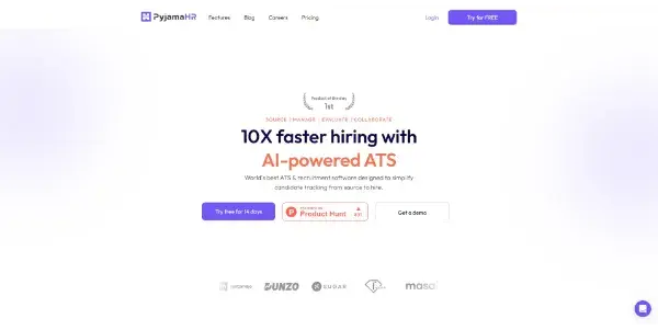 Screenshot of PyjamaHR