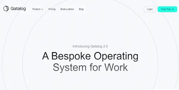 Screenshot of Qatalog