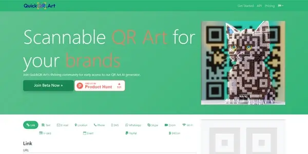 Screenshot of Quick QR Art