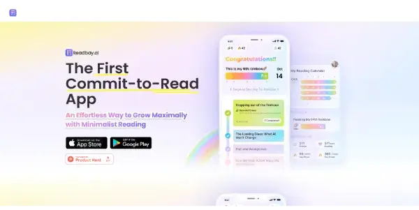 Screenshot of Readbay.ai