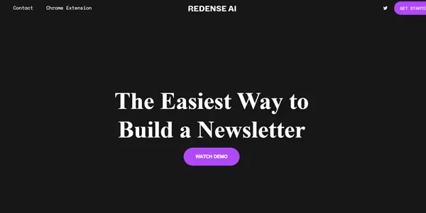 Screenshot of Redense AI