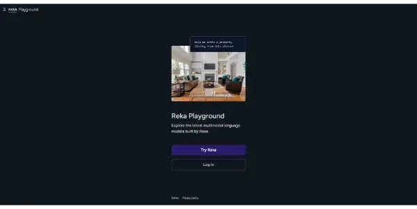 Screenshot of Reka Flash