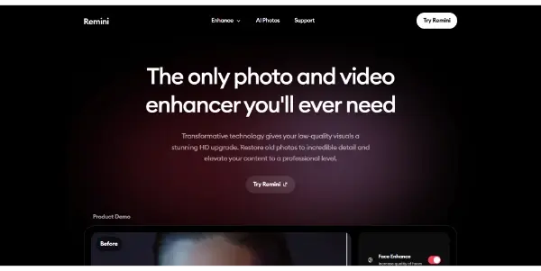 Screenshot of Remini