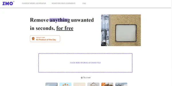 Screenshot of Remover ZMO