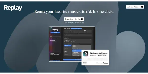 Screenshot of Replay.io