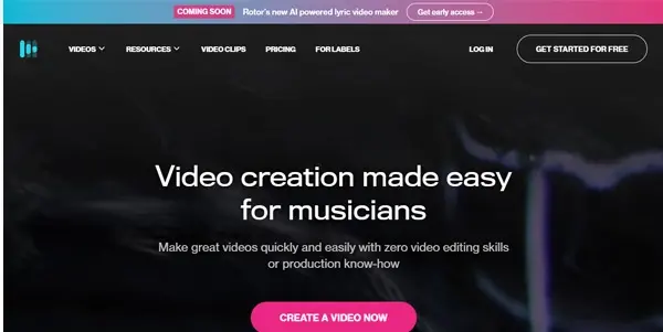 Screenshot of Rotor Videos