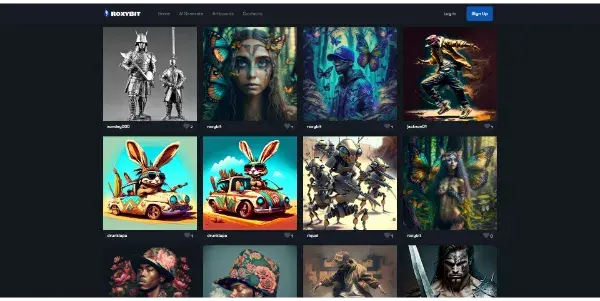 Screenshot of RoxyBit
