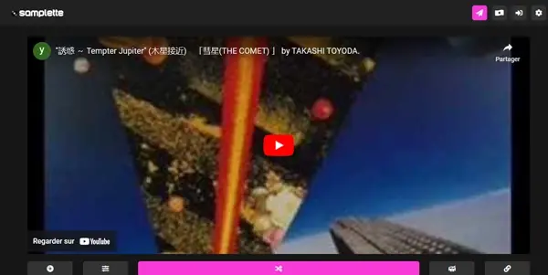 Screenshot of Samplette