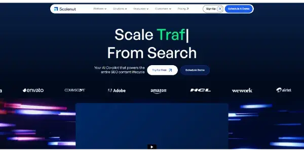 Screenshot of Scalenut