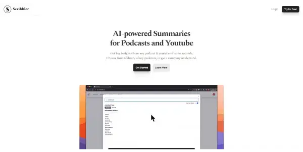 Screenshot of Scribbler