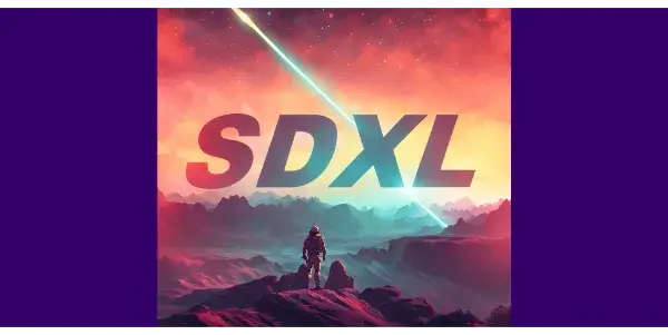 Screenshot of SDXL by Stable Diffusion