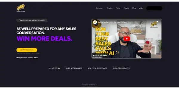 Screenshot of SellMeThisPen