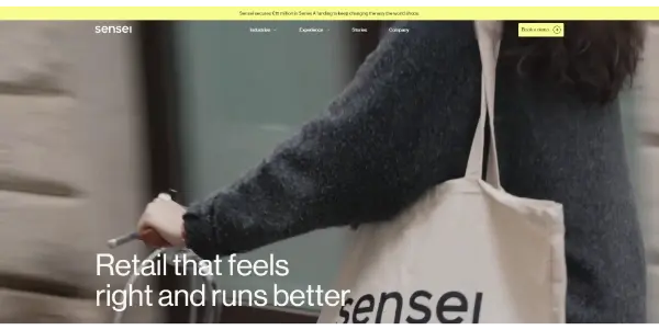 Screenshot of Sensei Tech