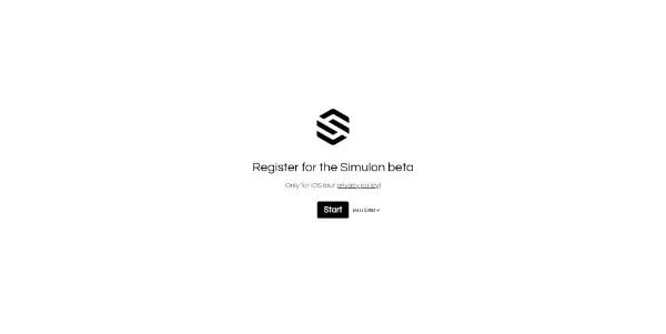 Screenshot of Simulon