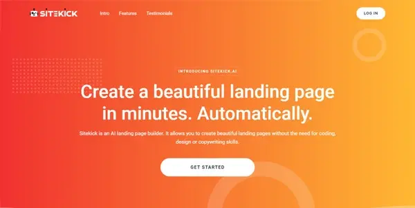 Screenshot of Sitekick