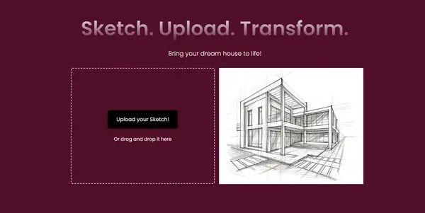 Screenshot of Sketch2Render