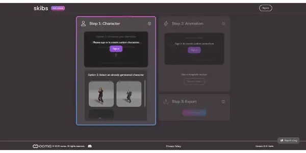 Screenshot of Skibs.co