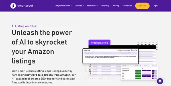 Screenshot of SmartScout
