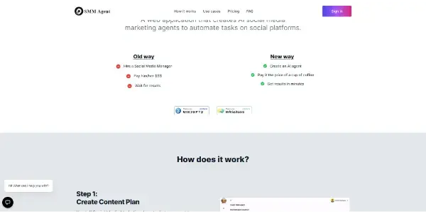 Screenshot of SMM Agent