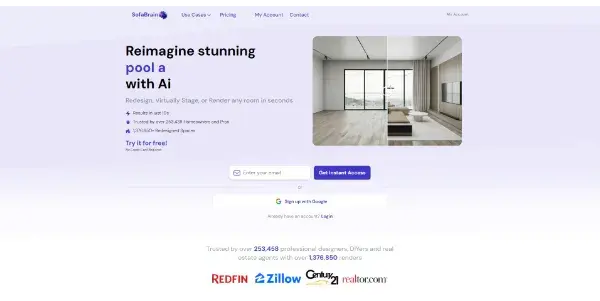 Screenshot of SofaBrain AI