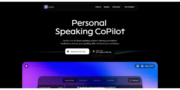 Screenshot of Spellar AI