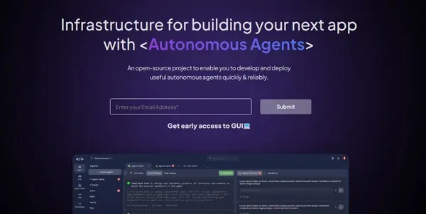 Screenshot of SuperAGI