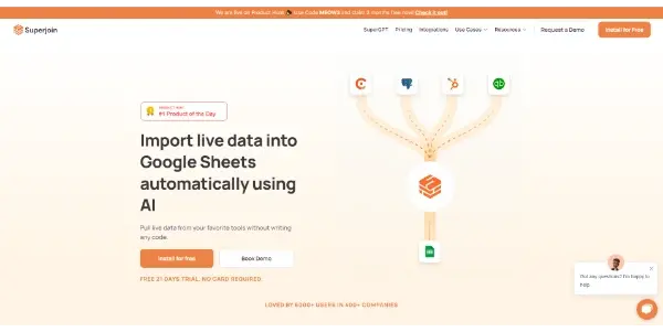 Screenshot of SuperGPT